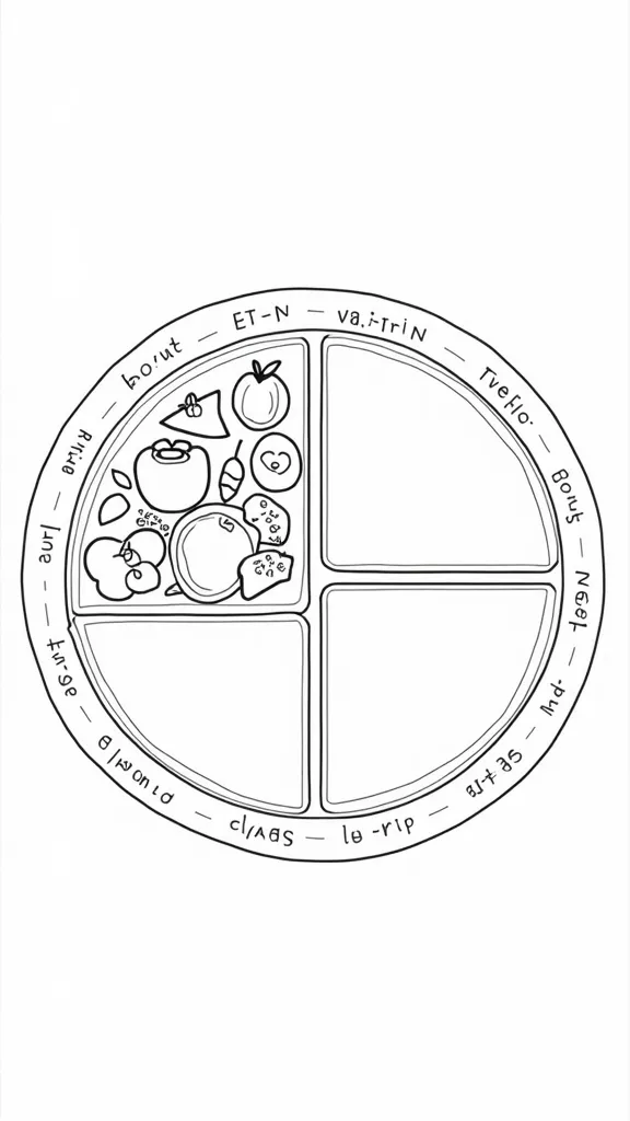 myplate coloring page